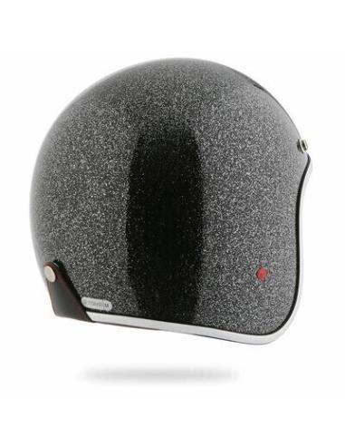 Acquista Casco Pearl Metalflake Nero Interno Rosso a prezzo scontato