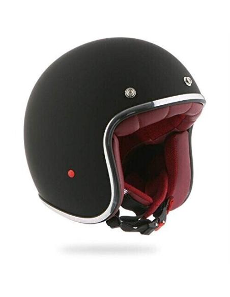 Comprar Casco Pearl Negro Mate Interior Rojo a precio de oferta
