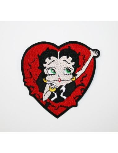 Patch 9 X 9 Betty Boop Heart | Sale Price