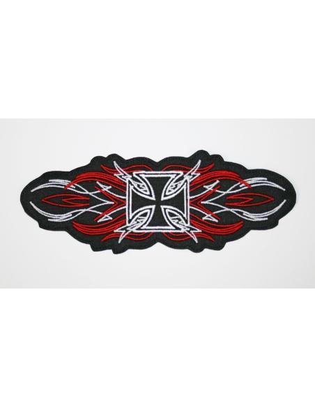 PATCH 18 X 6 PINSTRIPED FERRO MÉDIO