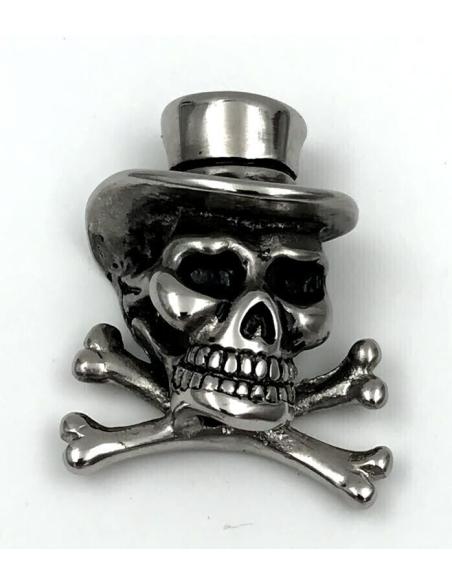 Pendentif En Acier Inoxydable Crâne De Chistera | Prix Promo