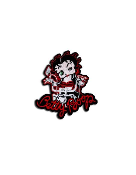 Comprar Parche Betty Boop Moto 10 X 8 Cm a precio de oferta