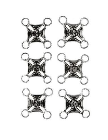 Comprar Pack 6 Charms Cruz De Malta a precio de oferta
