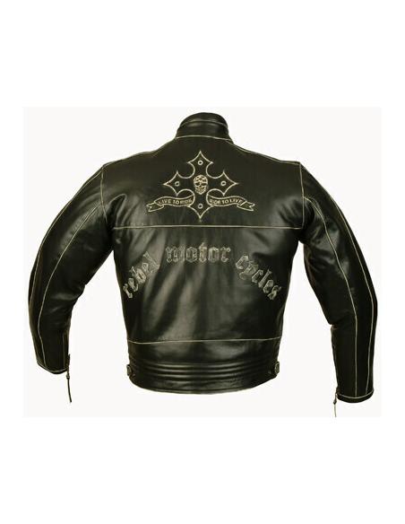 REBEL LEATHER JACKET FOR MEN