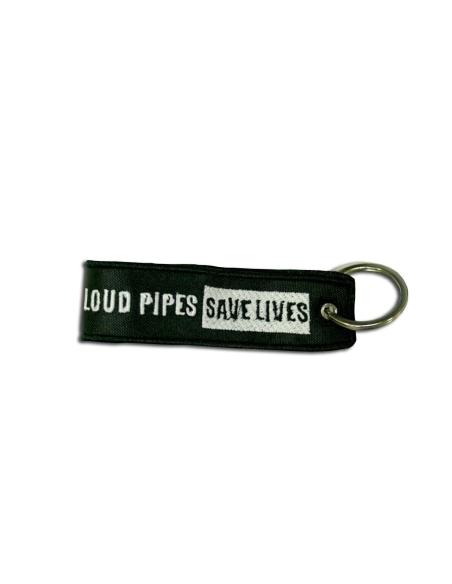Porte-Clés Brodé "Loud Pipes Save Lives". | Prix Promo
