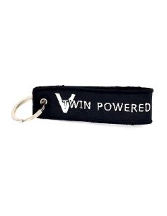 V-Twin Powered" Embroidered Keychain | Sale Price