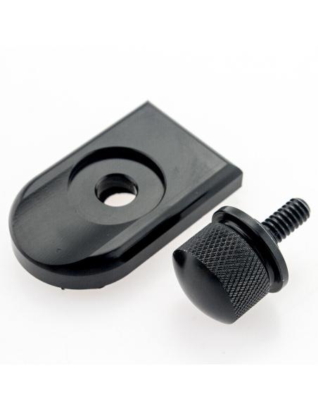 Comprar Tornillo Aluminio Negro Con Base Para Asiento Harley Davidson a precio de oferta