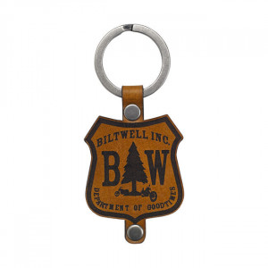 LLAVERO BILTWELL DE PIEL GOOD TIMES MARRON