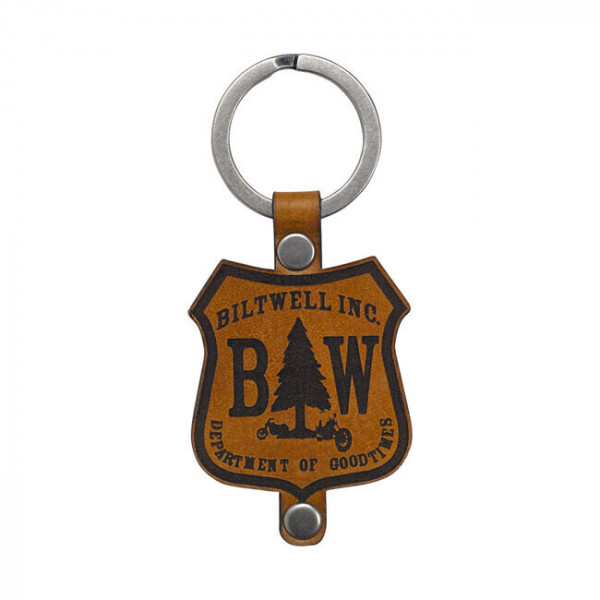 LLAVERO BILTWELL DE PIEL GOOD TIMES MARRON