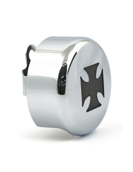 Comprar Tapa Bocina Cromada Cruz Malta Harley a precio de oferta