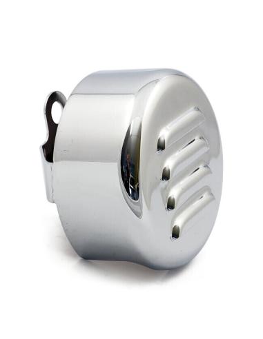 Tapa Bocina Cromada Louvered Harley | Precio Oferta