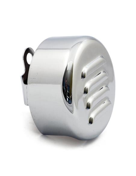 Cobertura De Chifre Cromado Louvered Harley | Preço Promocional