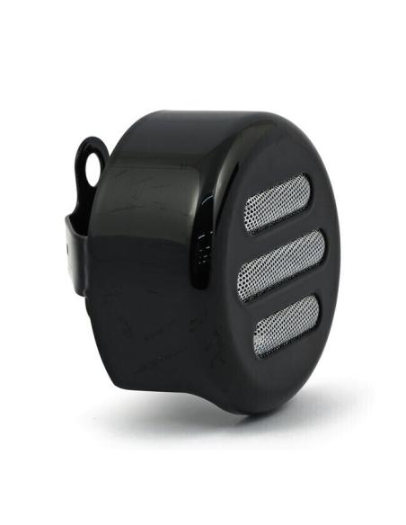 COBERTURA DE CHIFRE PRETO 3-SLOT HARLEY