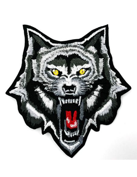 PATCH CABEÇA DE LOBO 7 X 7CM