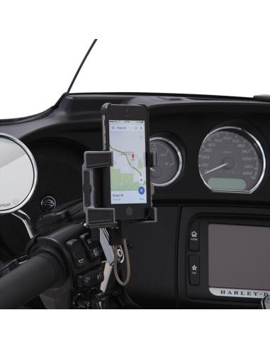 SUPPORT FOR GPS OR MOBILE PHONE WITH USB SOCKET SPECIFIC FOR HARL