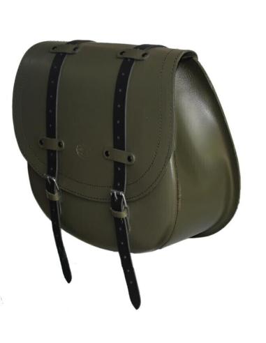 Comprar Alforja Bando Platoon Piel Verde Un Solo Lado (34X38X15 Ctm) a precio de oferta