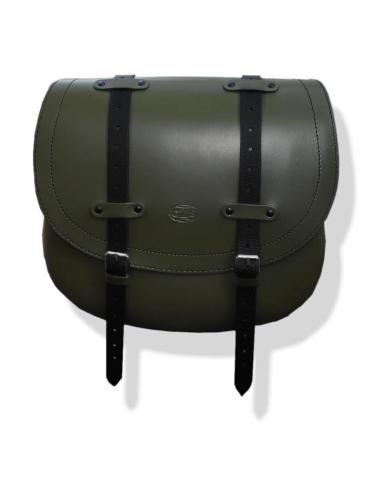 Comprar Alforja Bando Platoon Piel Verde Un Solo Lado (34X38X15 Ctm) a precio de oferta
