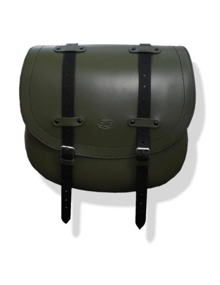 Comprar Alforja Bando Platoon Piel Verde Un Solo Lado (34X38X15 Ctm) a precio de oferta