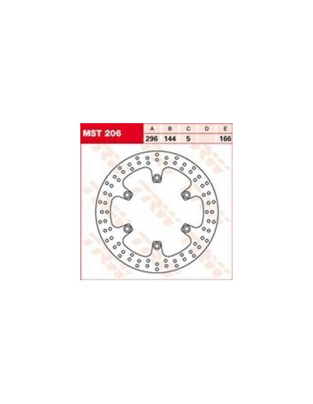 FRONT BRAKE DISC VT750 (MST206)