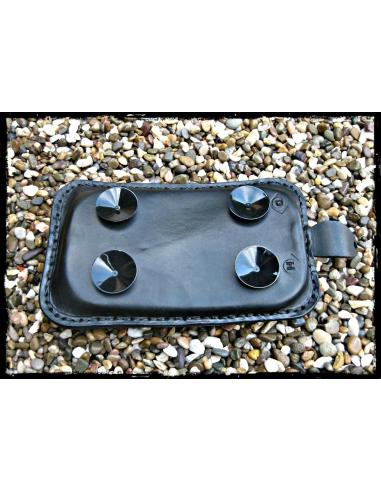 TALON VENTOUSE NOIR FAIT MAIN 26X16CM