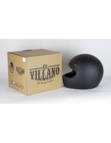 CAPACETE INTEGRAL O VILÃO POR IGUANA CUSTOM - NEGRO MATE