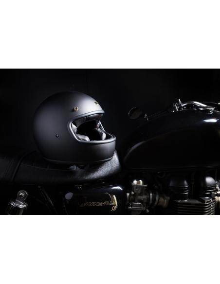 Acquista Casco Integrale El Villano By Iguana Custom - Nero Opaco a prezzo scontato