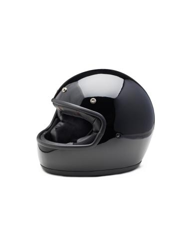 CAPACETE INTEGRAL O VILÃO POR IGUANA CUSTOM - BRILHO PRETO