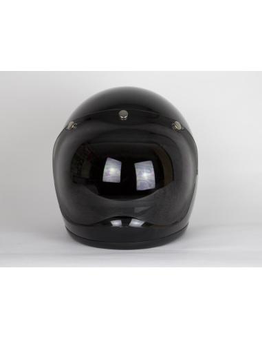CAPACETE INTEGRAL O VILÃO POR IGUANA CUSTOM - BRILHO PRETO