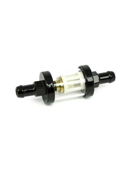 PETROL FILTER BLACK WITH TRANSPARENT GLASS