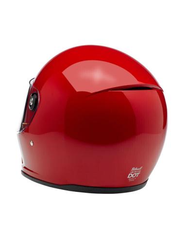 LANE SPLITTER HELMET BLOOD RED BILTWELL
