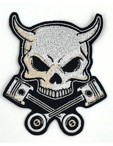 Comprar Piston Skull Plata Y Crema 10Cm a precio de oferta