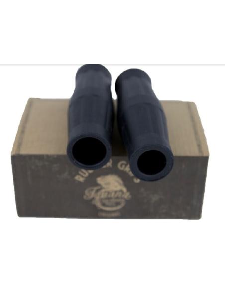 RUBBER GRIPS ROCK&TAIL BLACK- 25MM - ICC