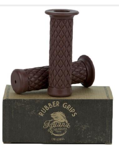 CHOCOLATE CHESTER RUBBER CUFFS - 25MM - ICC