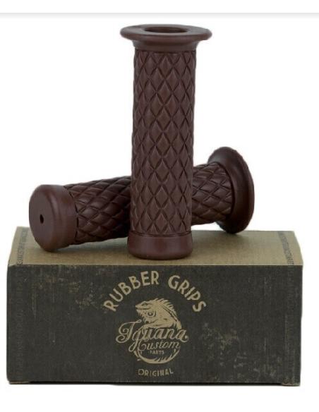 MANGUITOS DE BORRACHA CHESTER DE CHOCOLATE - 25MM - ICC