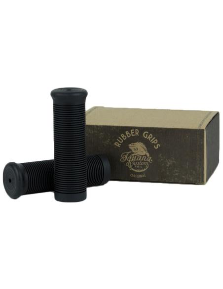 RUBBER GRIPS CAFE&CROSS BLACK- 22MM - ICC