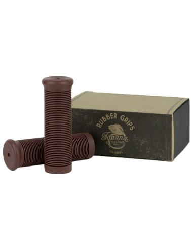 RUBBER GRIPS CAFE&CROSS CHOCOLATE - 25MM - ICC