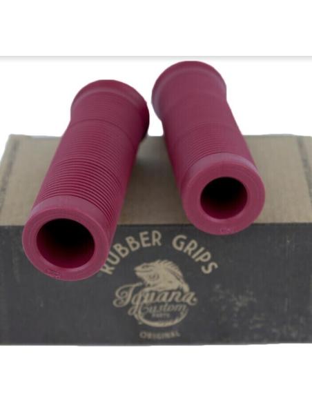 Comprar Puños De Goma Cafe&Cross Rojo - 22Mm -  Icc a precio de oferta