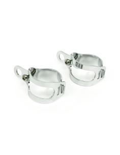 FLANGES GARFO PARA FLASHERS CROMADOS UNIVERSAIS