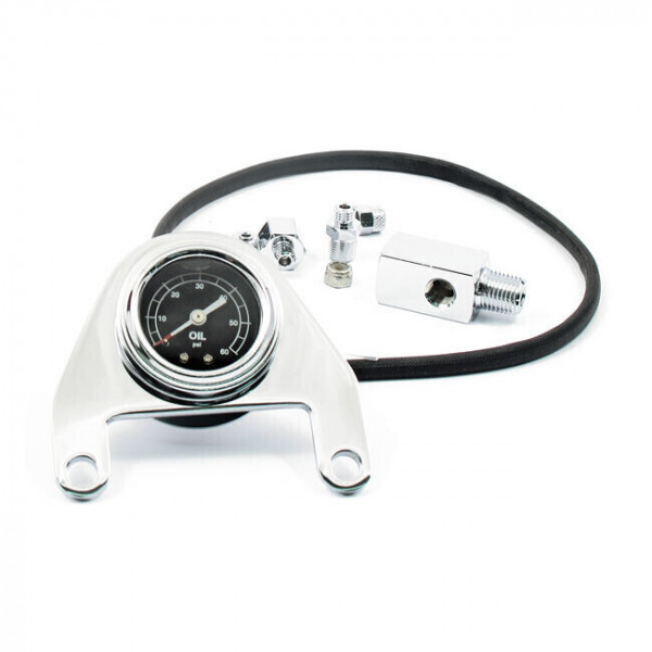 RELOJ PRESION ACEITE 60PSI - HARLEY TWIN CAM 99-UP