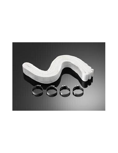 WHITE ANTICALORIC TAPE 15 MTS. + 4 FLANGES