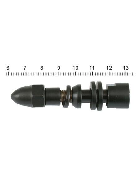 ADAPTER MIRROR CONVERTER M10 HARLEY BLACK