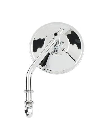 Comprar Espejo Round 4" Cromado Mastil Corto Para Harley a precio de oferta