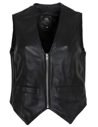 GILET MONTANA POUR FEMME AVEC GOUSSET ET FERMETURE ÉCLAIR