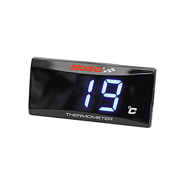 DIGITAL THERMOMETER KOSSO BLACK FROM 0º TO 120º.