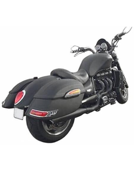 SADDLEBAGS RÍGIDO VRAMACK "RS TOURING" NEGRO MATE