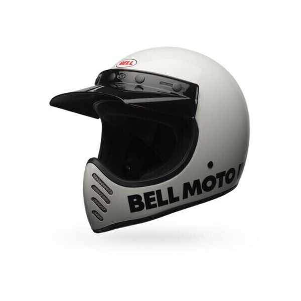 BELL MOTO 3 FULL FACE HELMET WHITE