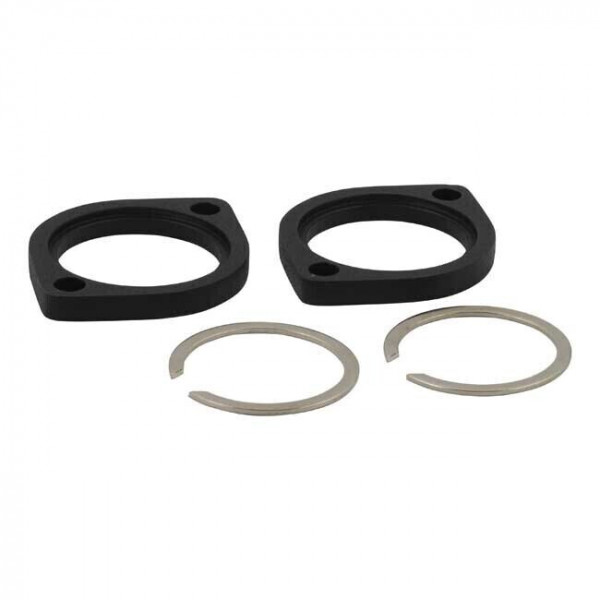 EXHAUST RETAINING RING BLACK FOR HD