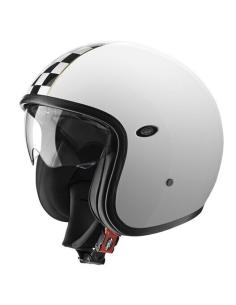 PREMIER VINTAGE CK HELMET WHITE WITH STRIPE
