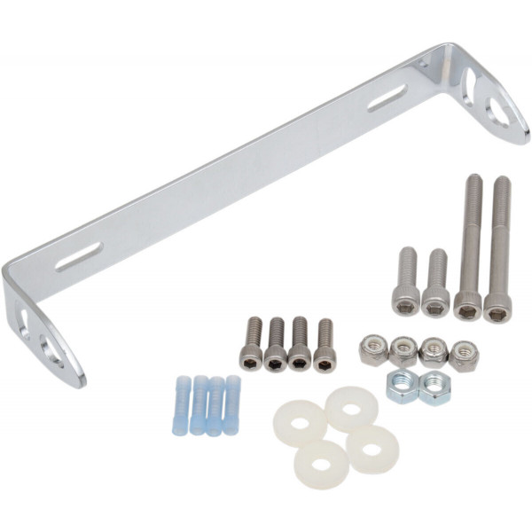 UNIVERSAL REAR INDICATOR REPOSITIONING KIT CHROME PLATED