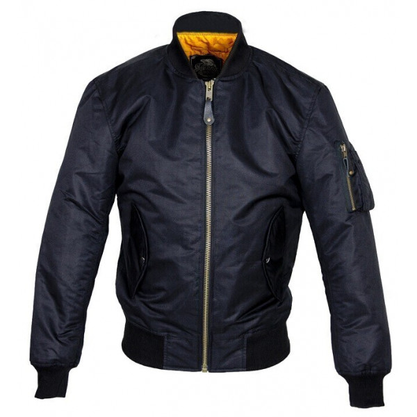 WATERPROOF AND PROTECTION-READY CLUB BOMBER JACKET